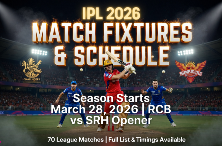 IPL Match Fixtures 2026