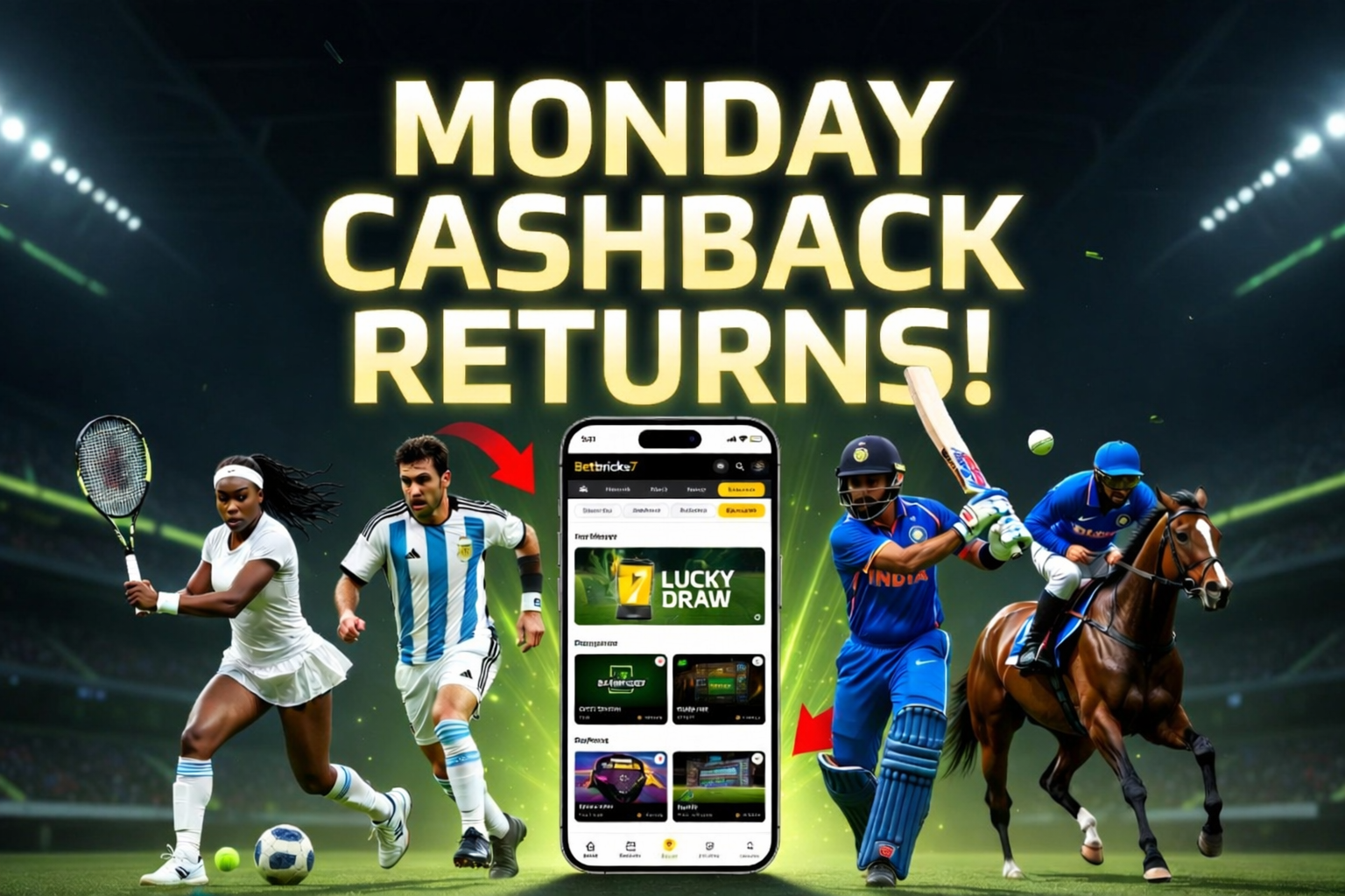 Monday Cashback Returns Promotion