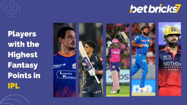 Players with the Highest Fantasy Points in IPL