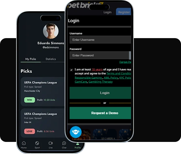 Betbricks7 Login and Profile Security Step 2 Illustration