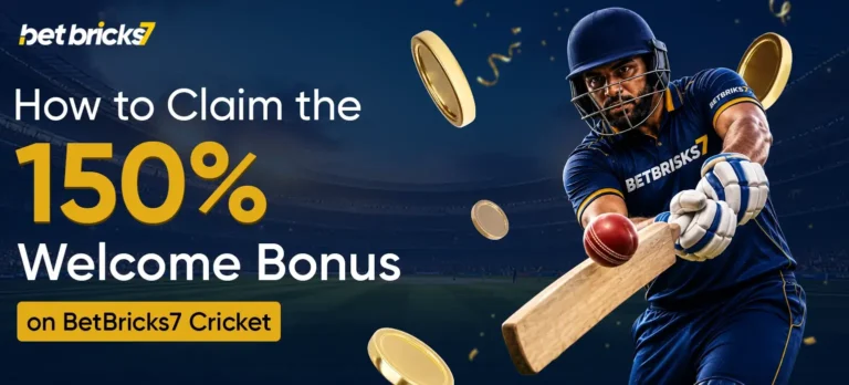 Welcome Bonus on BetBricks7 Cricket