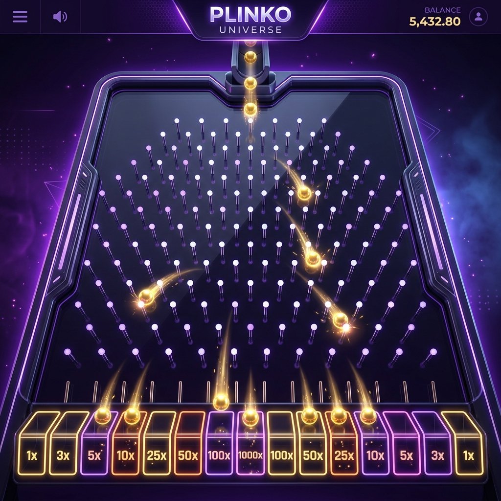 Betbricks7 Plinko Board Graphic