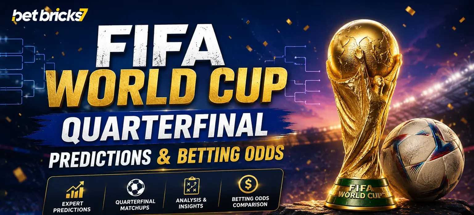 FIFA world cup Quarterfinal predictions and betting odds